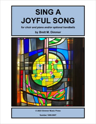 Sing a Joyful Song SATB choral sheet music cover Thumbnail